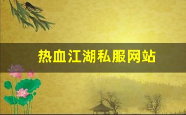 热血江湖私服网站 (11)