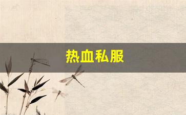 私服发布网站：热血私服(热血官方网站)