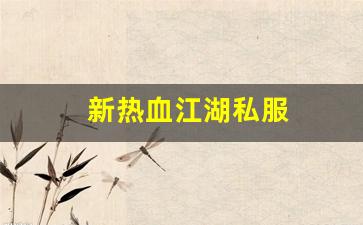 新热血江湖私服(新热血江湖m国服) (3)