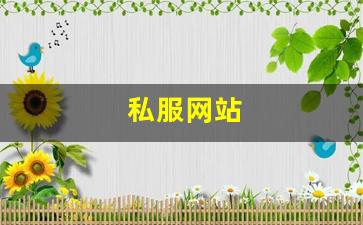 私服网站(传奇新开服网站大全) (3)