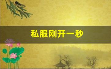 sf热血江湖发布网新开服：私服刚开一秒(新开一秒传奇sf) (2)