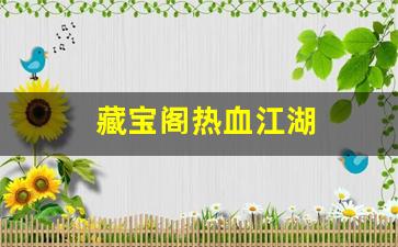 藏宝阁热血江湖(热血江湖手游藏品)