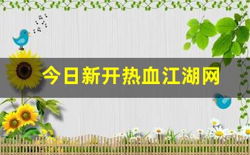 今日新开热血江湖网(今日新开热血江湖网页) (3)